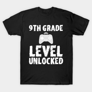 9th Grade Level Unlocked T-Shirt